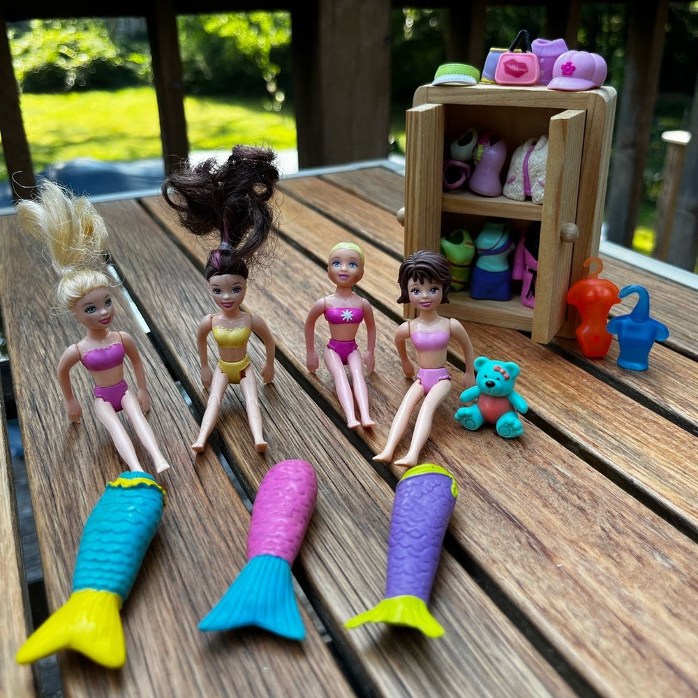 Polly Pocket: Mermaid Doll Set with Wardrobe and Accessories